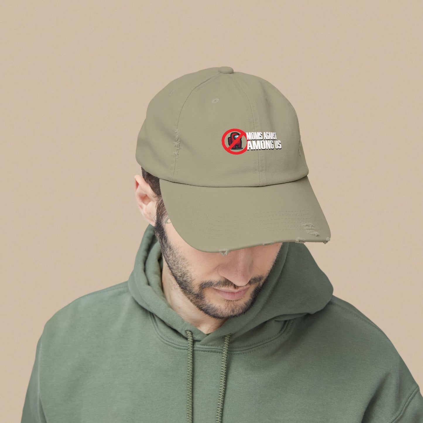 Moms Against Among Us - Distressed Cap