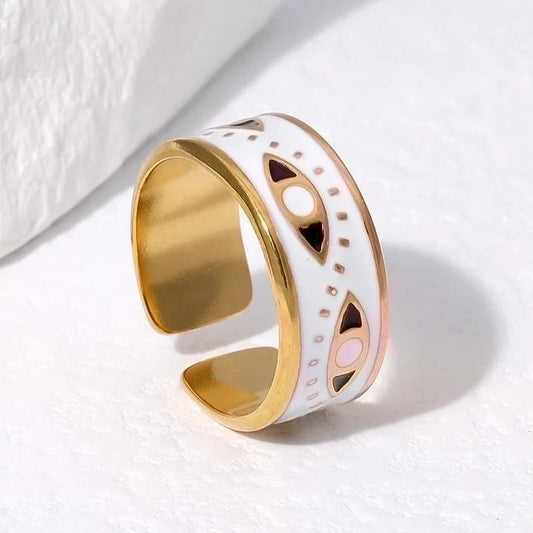 18k Gold-Plated Rings - 1pk