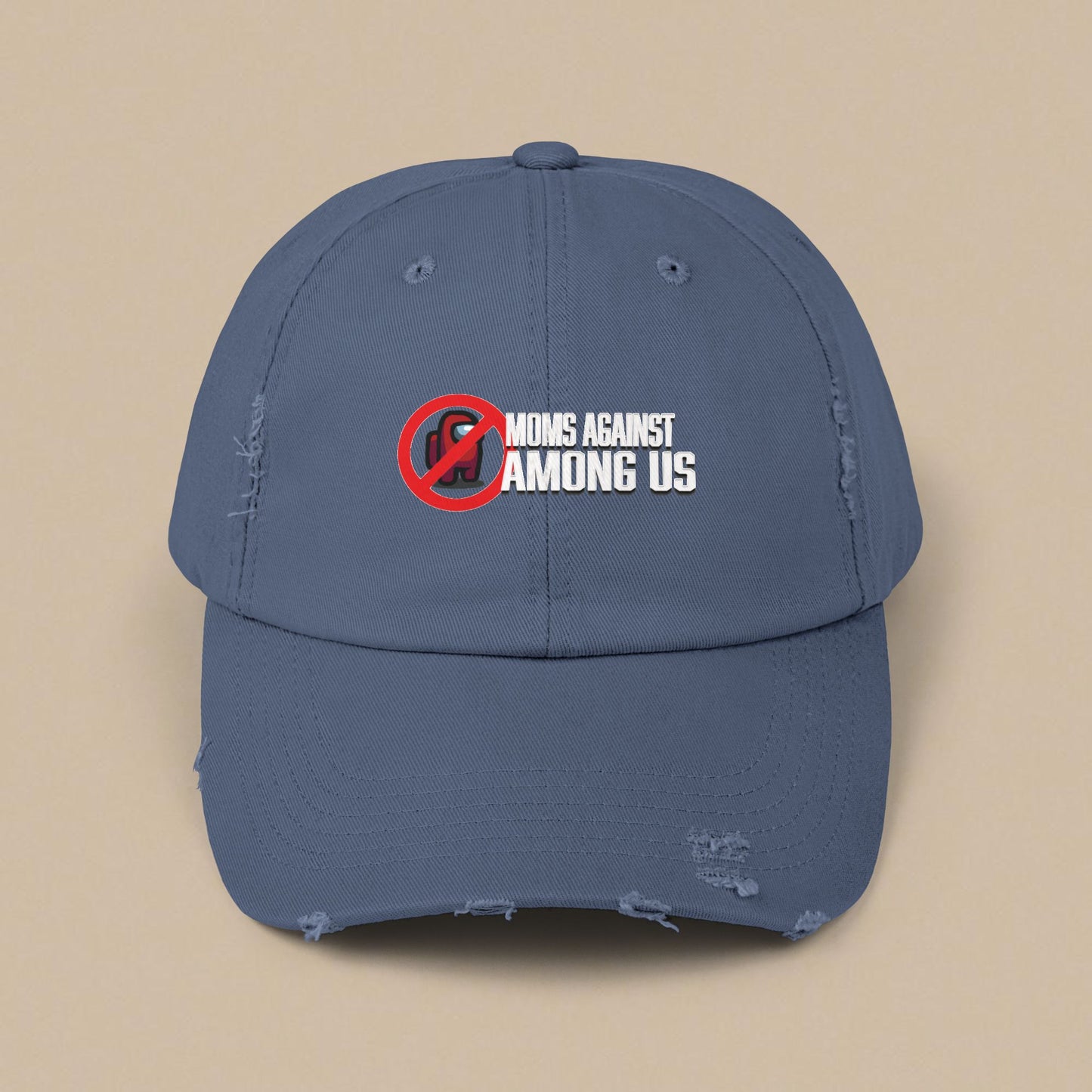 Moms Against Among Us - Distressed Cap