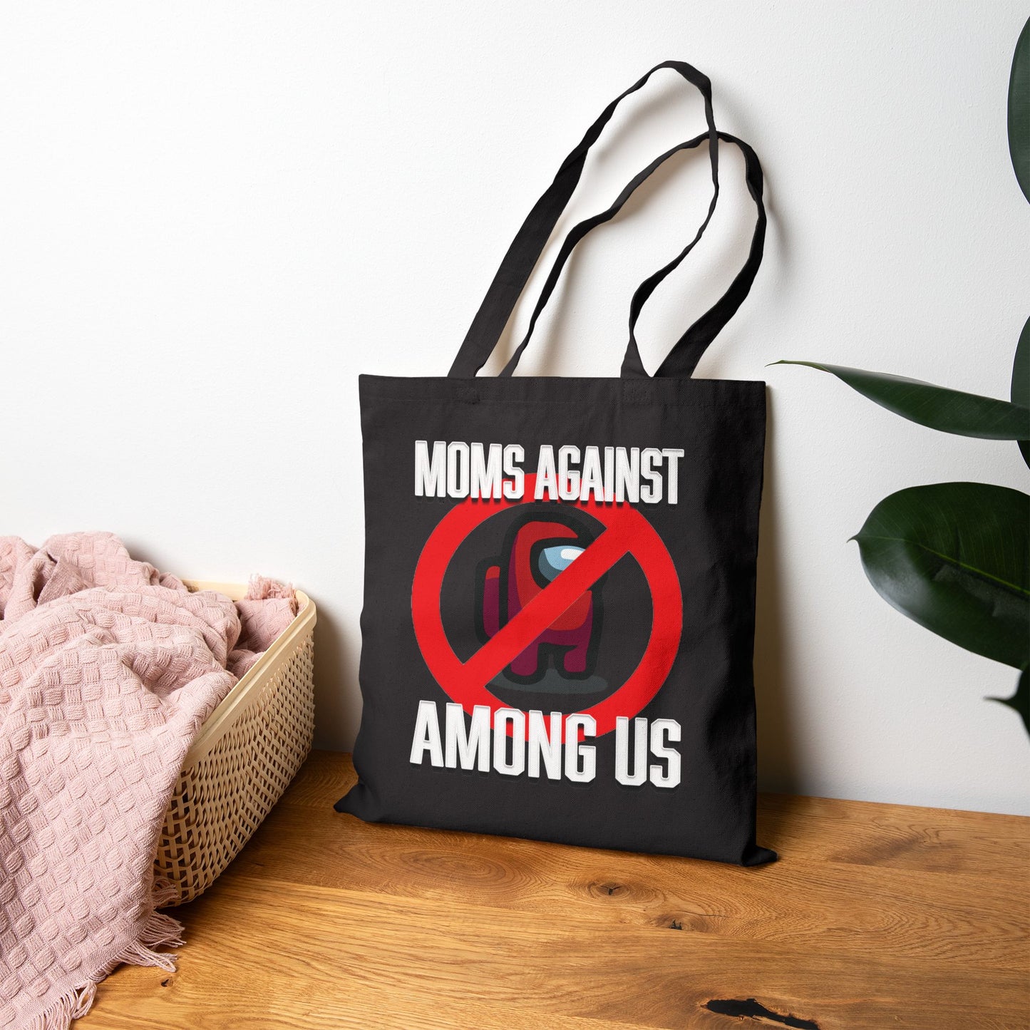Moms Against Among Us - Cotton Canvas Tote Bag