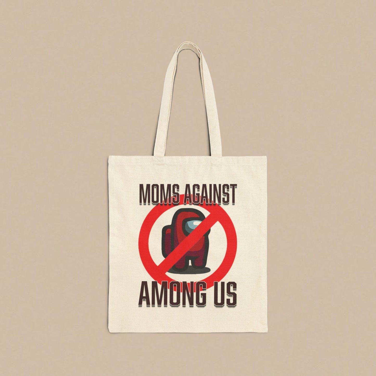 Moms Against Among Us - Cotton Canvas Tote Bag