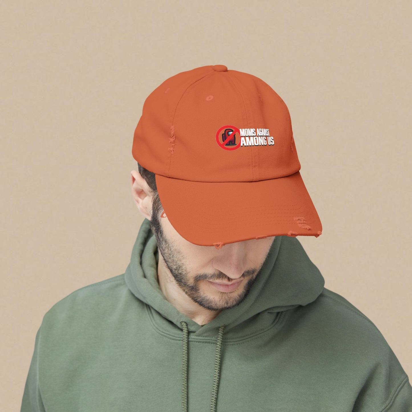 Moms Against Among Us - Distressed Cap
