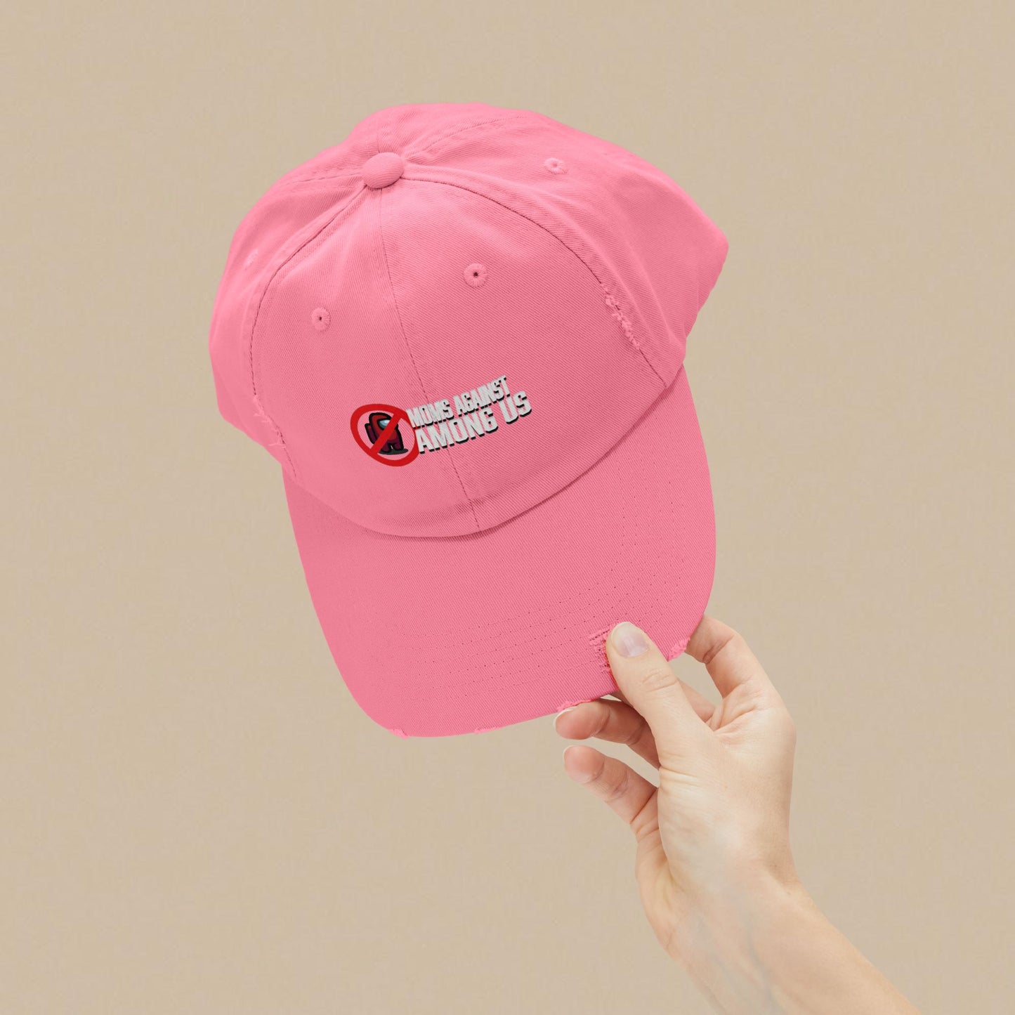 Moms Against Among Us - Distressed Cap