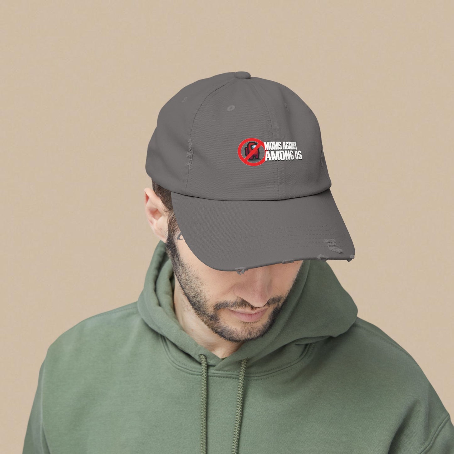 Moms Against Among Us - Distressed Cap