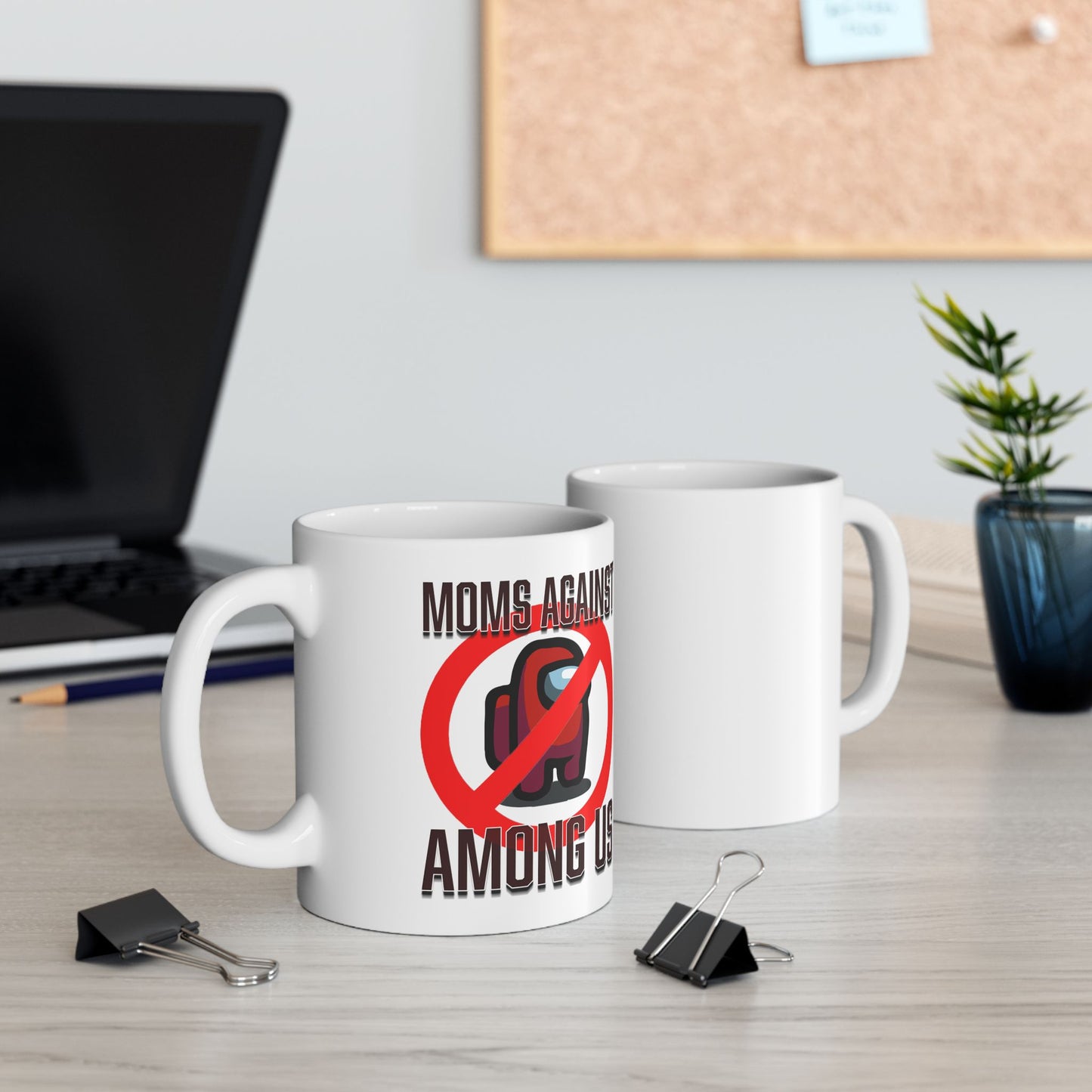Moms Against Among Us - Ceramic Mug