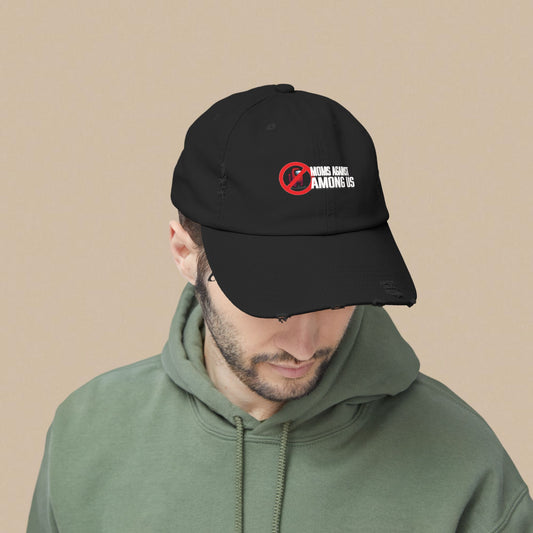 Moms Against Among Us - Distressed Cap