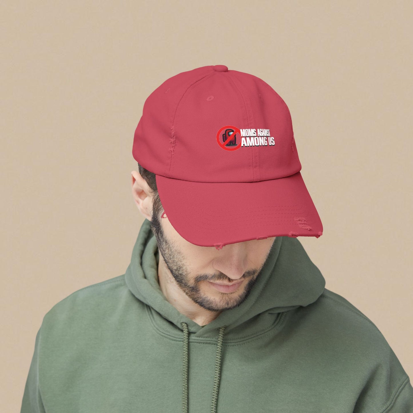 Moms Against Among Us - Distressed Cap