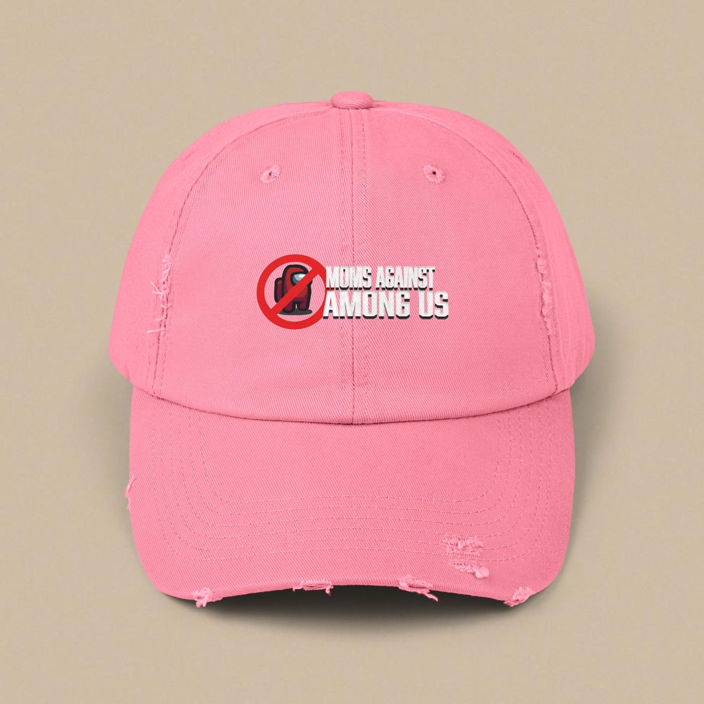 Moms Against Among Us - Distressed Cap