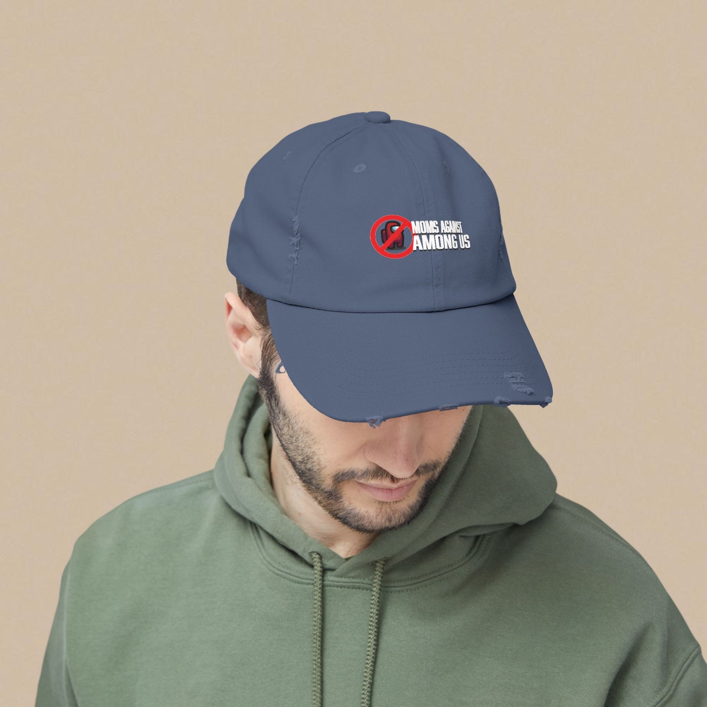 Moms Against Among Us - Distressed Cap