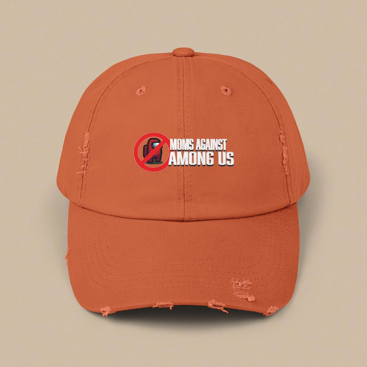 Moms Against Among Us - Distressed Cap