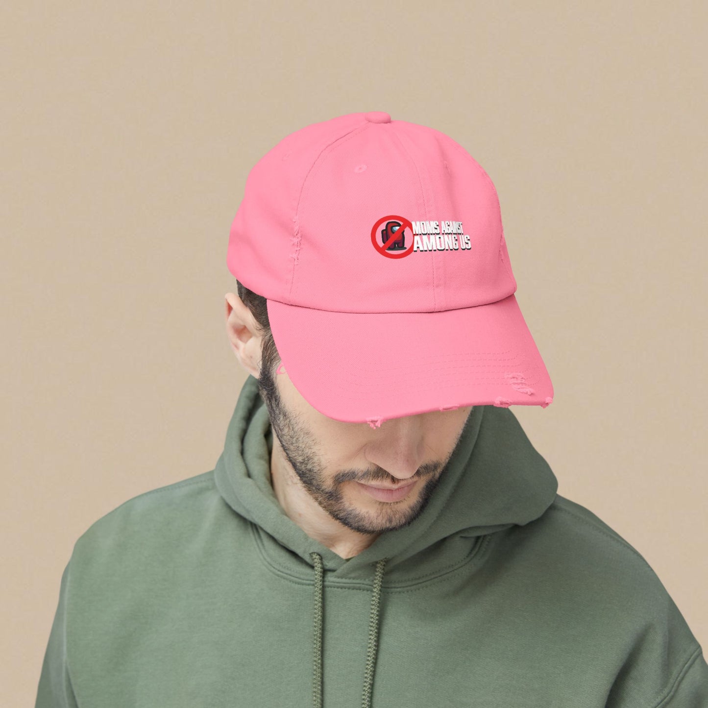 Moms Against Among Us - Distressed Cap