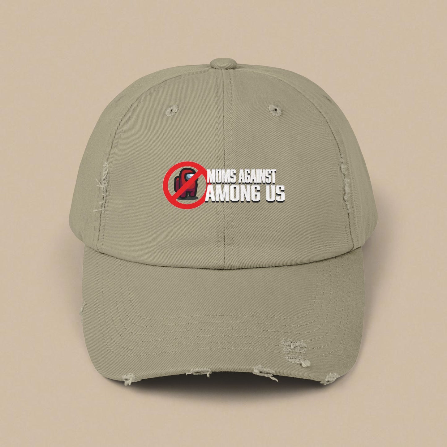 Moms Against Among Us - Distressed Cap