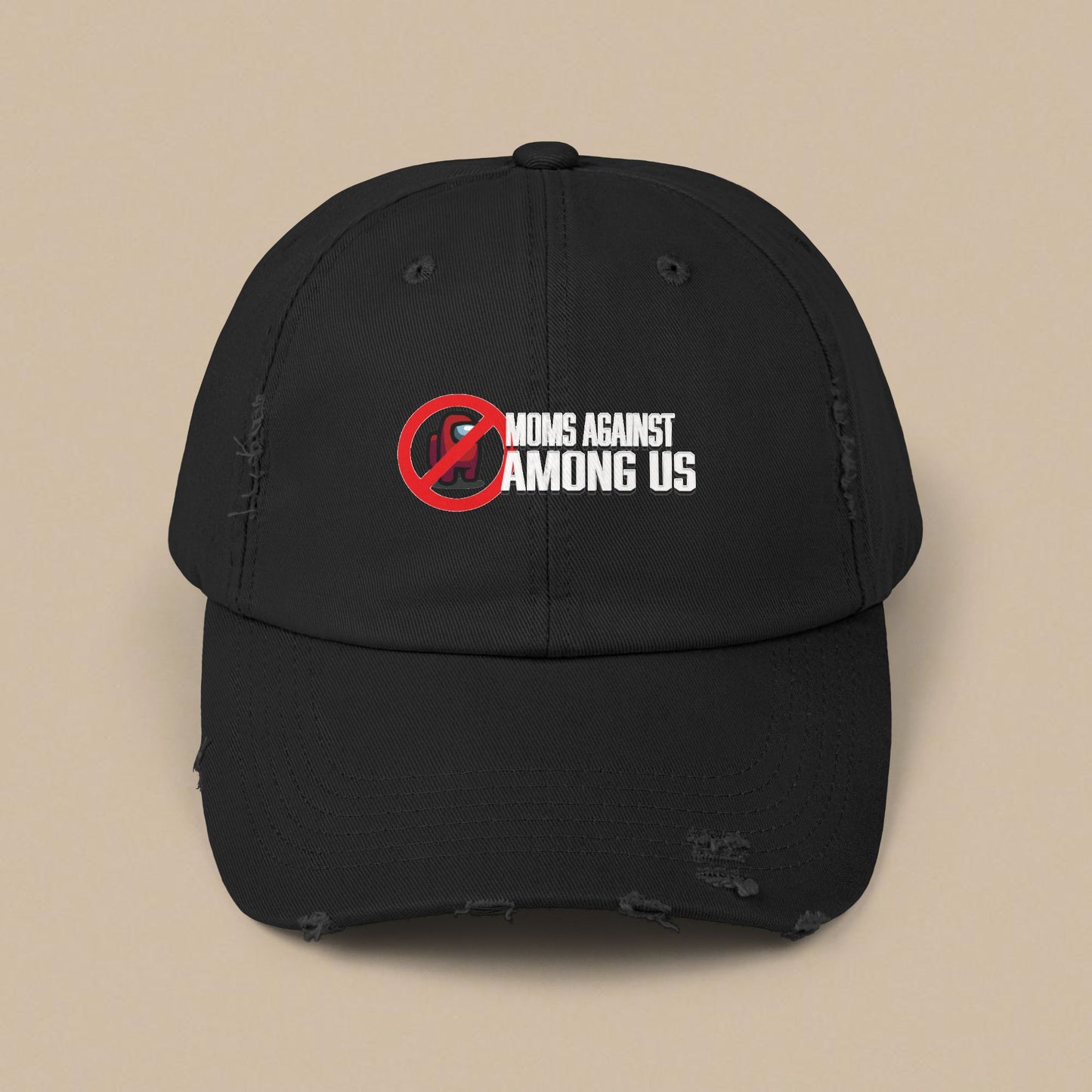 Moms Against Among Us - Distressed Cap
