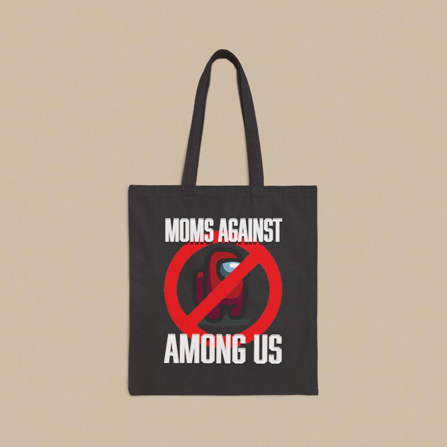 Moms Against Among Us - Cotton Canvas Tote Bag