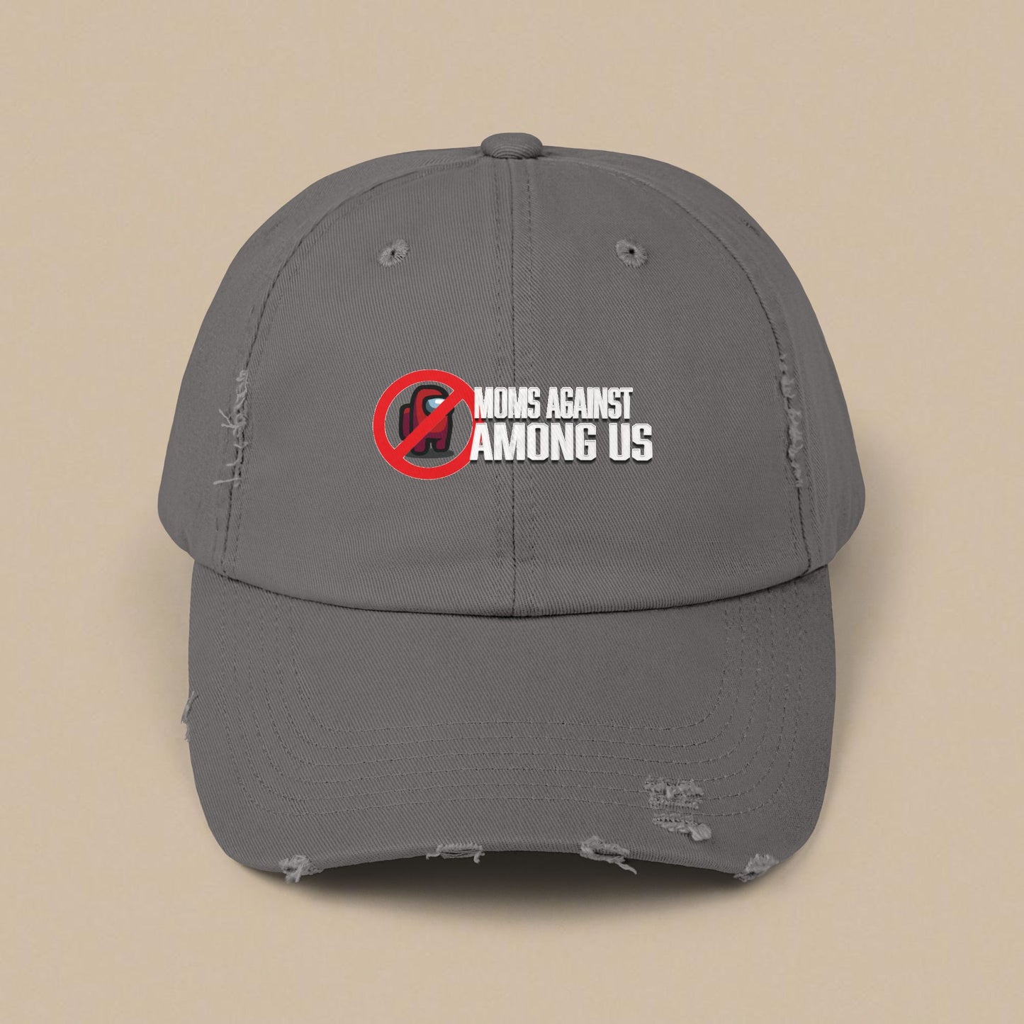 Moms Against Among Us - Distressed Cap