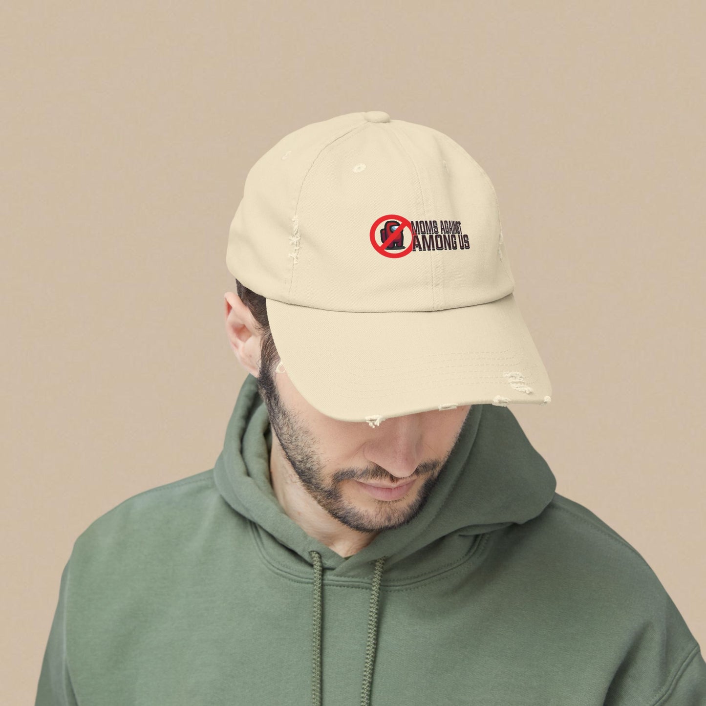 Moms Against Among Us - Distressed Cap