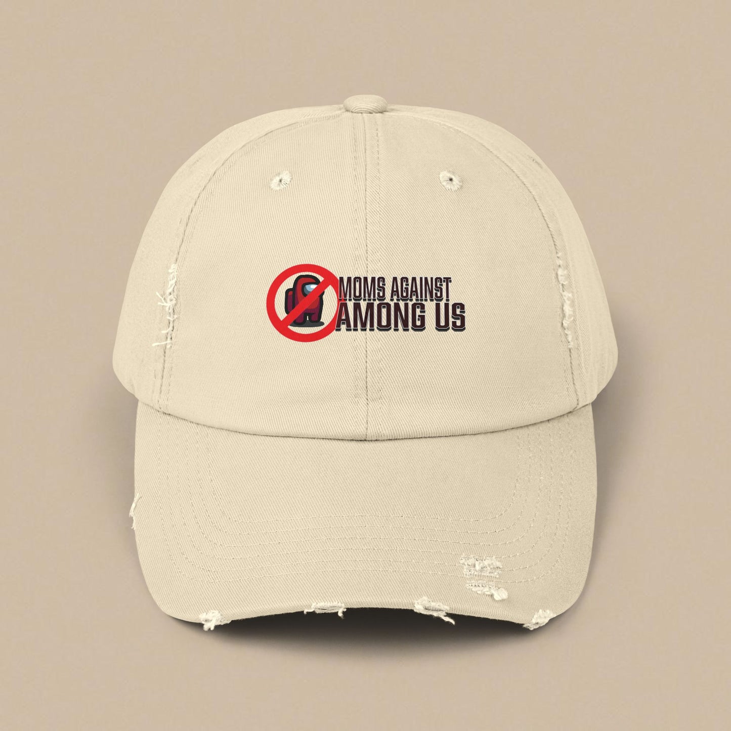Moms Against Among Us - Distressed Cap