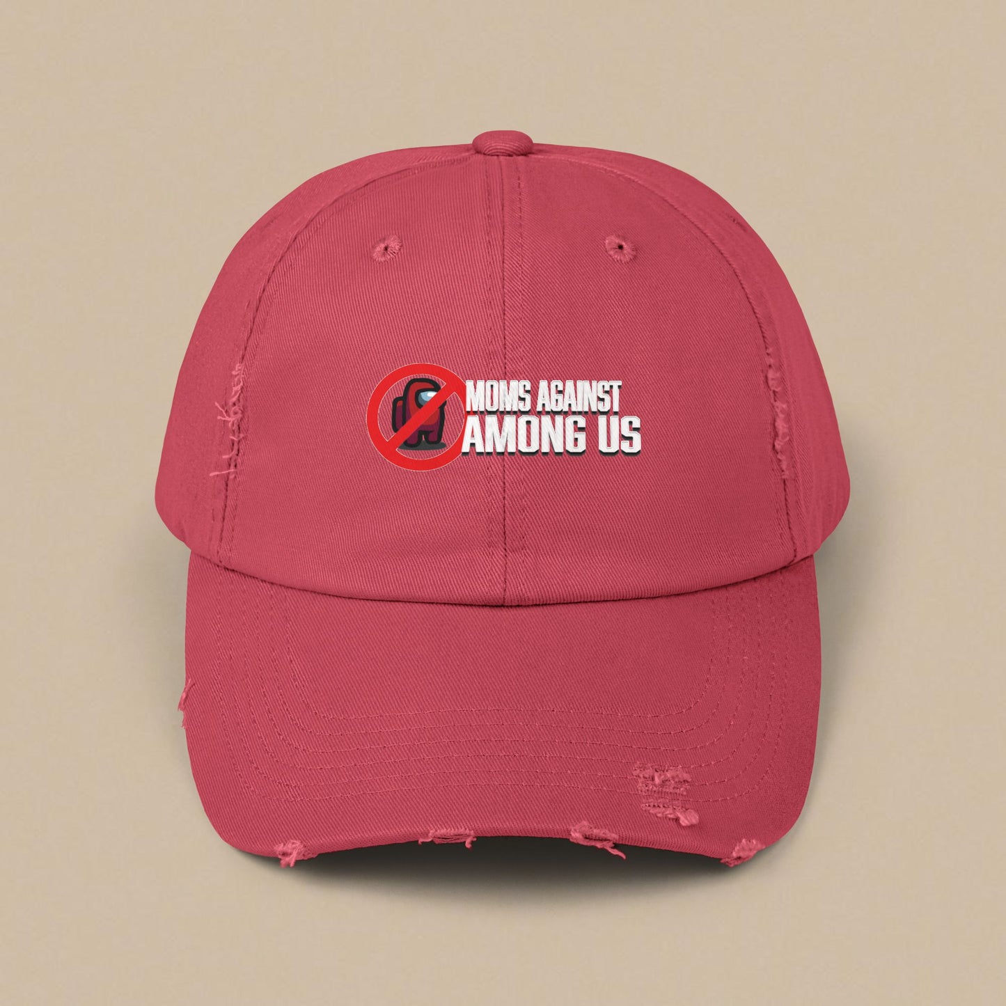 Moms Against Among Us - Distressed Cap