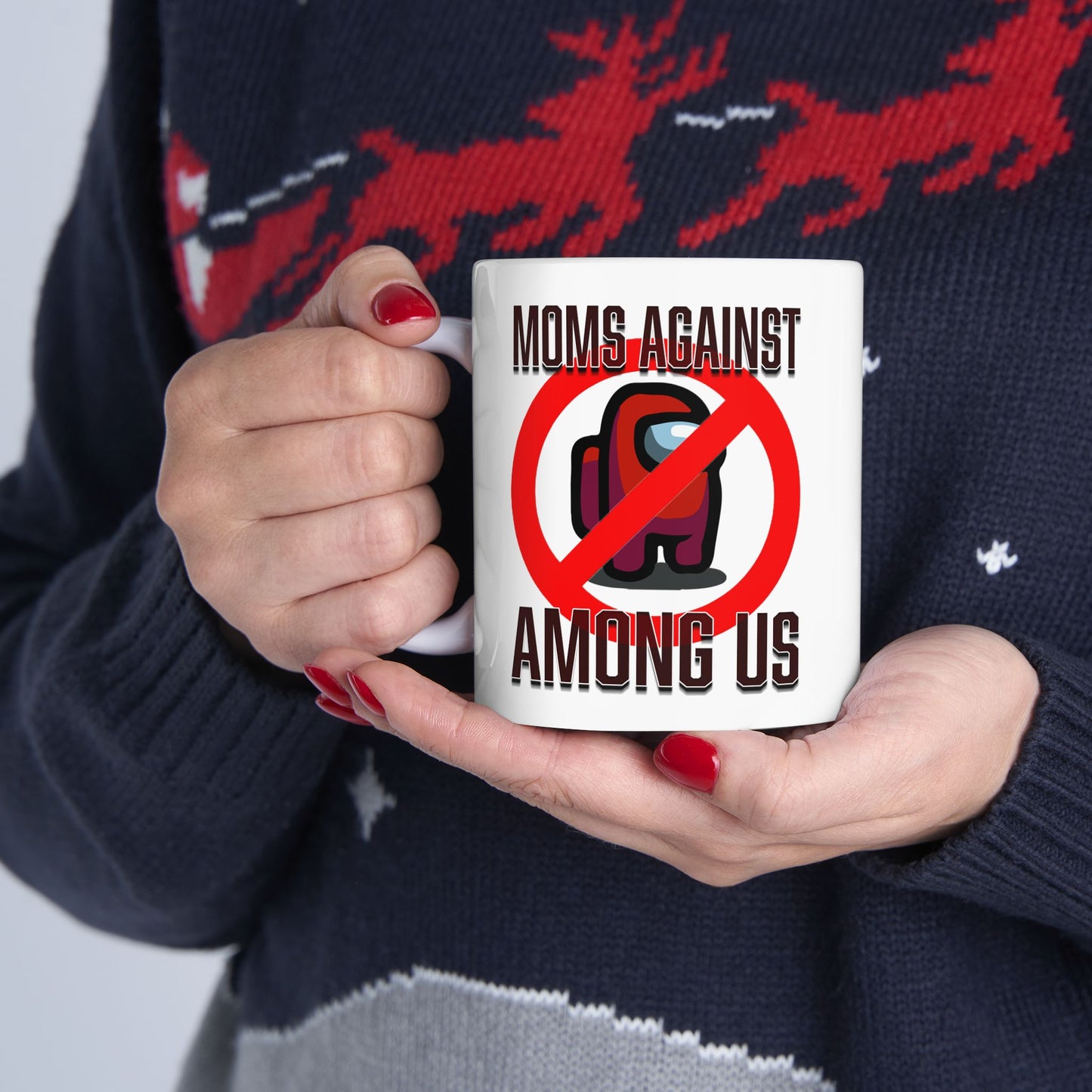 Moms Against Among Us - Ceramic Mug